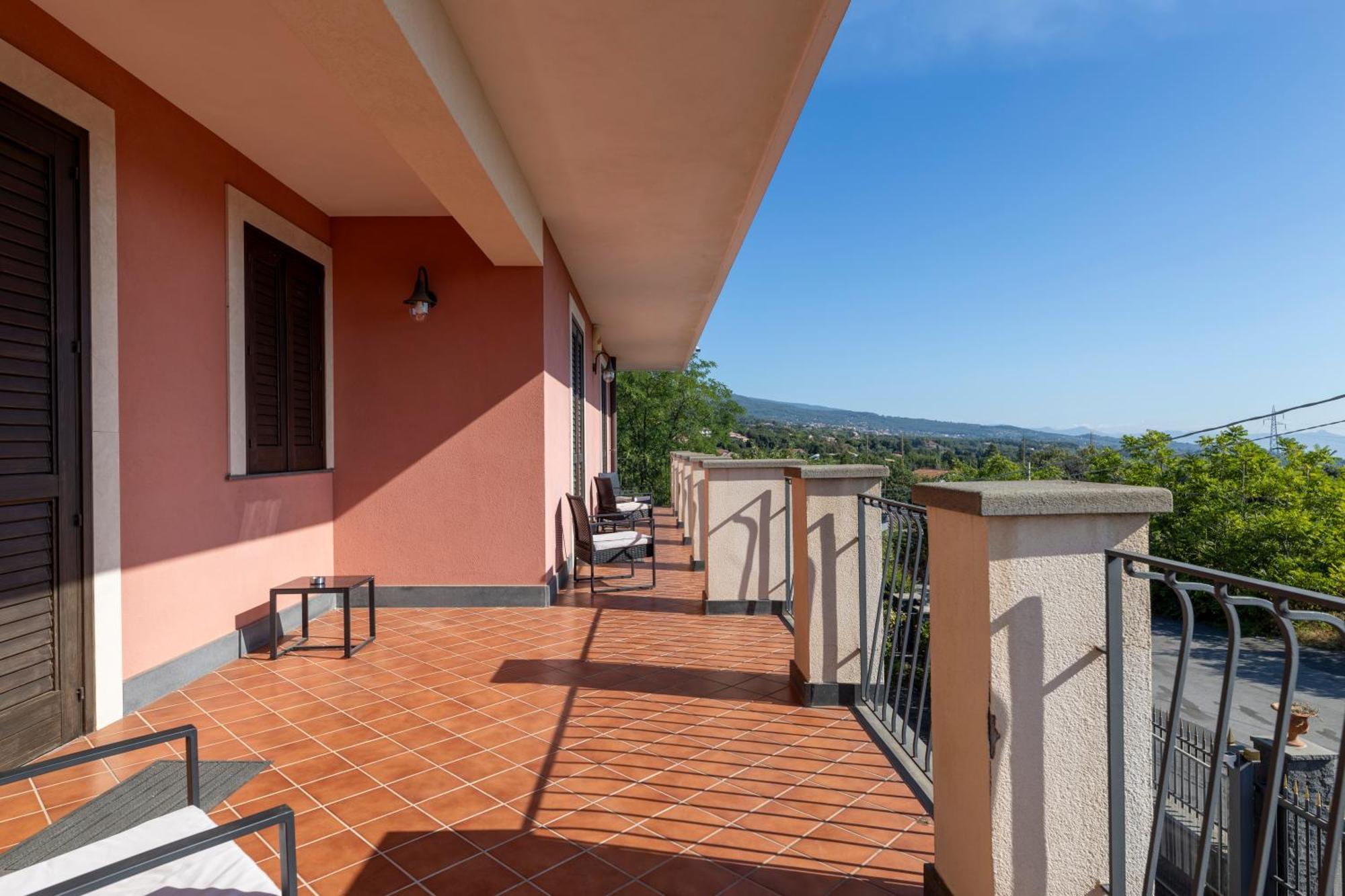 Villa Vulcano, Tra L'Etna E Il Mare Zafferana Etnea Exterior foto