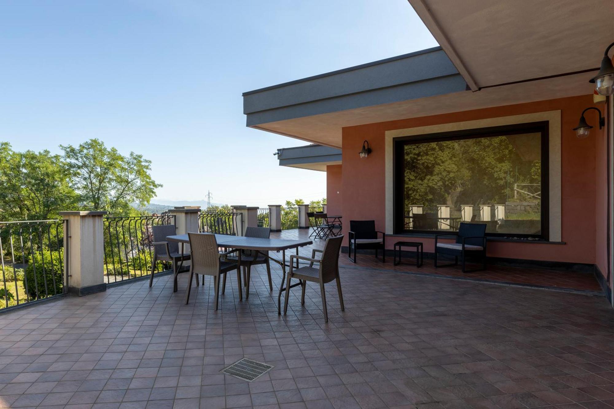 Villa Vulcano, Tra L'Etna E Il Mare Zafferana Etnea Exterior foto